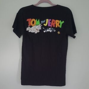 Black Tom & Jerry Short Sleeve Tee